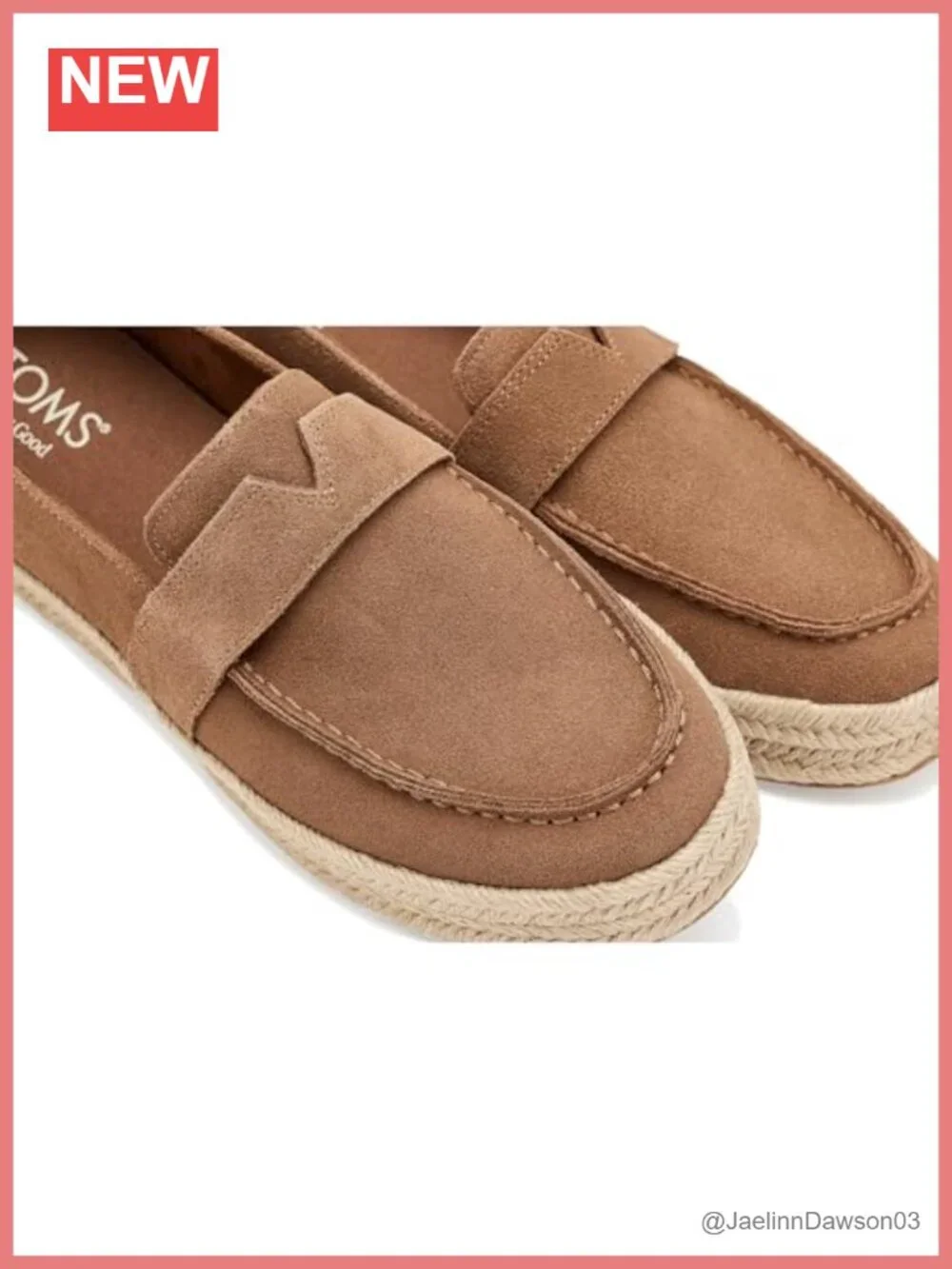 TOMS Blakely Flatform Loafer Suede Slip-On Women's Shoes
